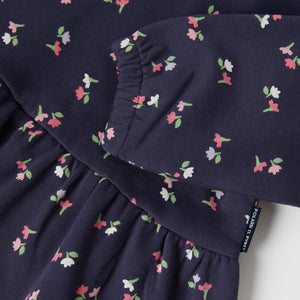 Kid Floral Sweatshirt Dress 1.5-2y / 92