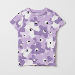 Floral Print Kids T-Shirt 5-6y / 116