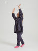 Floral Print Flared Kids Joggers 5-6y / 116