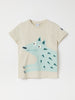 Wolf Print Kids T-Shirt from the Polarn O. Pyret kidswear collection. The best ethical kids clothes