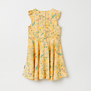 Ditsy Floral Kids Dress from the Polarn O. Pyret kidswear collection. Nordic kids clothes made from sustainable sources.