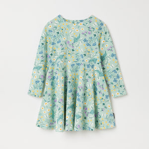 Ditsy Floral Kids Dress from the Polarn O. Pyret kidswear collection. Ethically produced kids clothing.