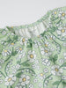 Daisy Print Cotton Playsuit from the Polarn O. Pyret baby collection. Nordic kids clothes made from sustainable sources.