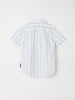 Organic BlueStriped Kids Shirt from the Polarn O. Pyret kidswear collection. Nordic kids clothes made from sustainable sources.