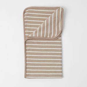 Striped Baby Shawl/Blanket