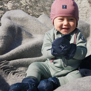Merino Wool Baby Helmet Hat