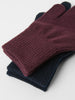 Burgundy Kids Magic Gloves Multipack from the Polarn O. Pyret outerwear collection. Ethically produced kids outerwear.
