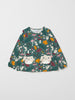 Green Rabbit Print Kids Top from the Polarn O. Pyret kids collection. Ethically produced kids clothing.