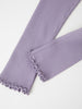 Organic Cotton Purple Kids Leggings from the Polarn O. Pyret kids collection. The best ethical kids clothes