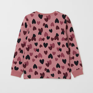 Merino Wool Pink Kids Thermal Top from the Polarn O. Pyret kids collection. Nordic kids clothes made from sustainable sources.