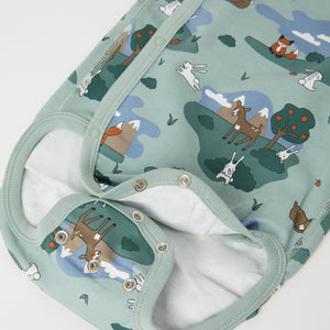 Organic Cotton Wraparound Babygrow from the Polarn O. Pyret baby collection. The best ethical baby clothes
