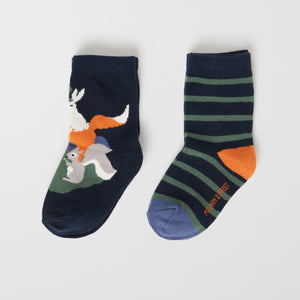 Organic Cotton Kids Socks Multipack from the Polarn O. Pyret kids collection. The best ethical kids clothes