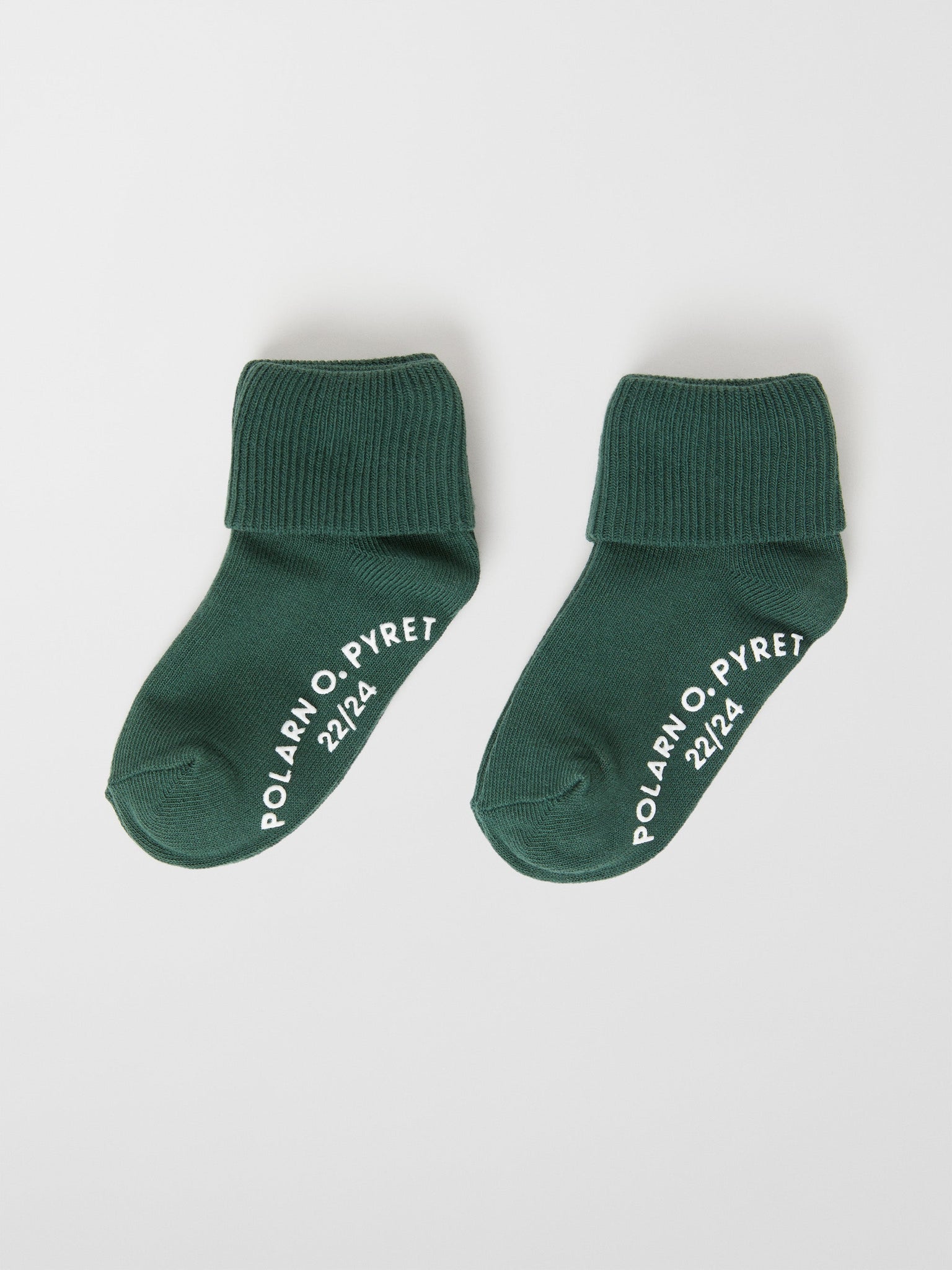 Cotton Antislip Kids Socks Multipack from the Polarn O. Pyret kids collection. Clothes made using sustainably sourced materials.