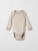 Striped Baby Babygrow 9-12m / 80