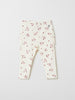 Heart Print Cotton Baby Leggings from the Polarn O. Pyret baby collection. The best ethical baby clothes