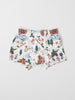 Boys White Organic Cotton Boxers from the Polarn O. Pyret kidswear collection. Ethically produced kids clothing.