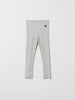 Grey Organic Cotton Kids Leggings from the Polarn O. Pyret kidswear collection. The best ethical kids clothes