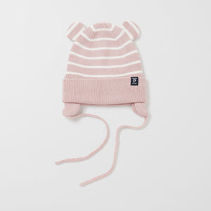 Striped Knitted Baby Hat 4-9m / 44/46