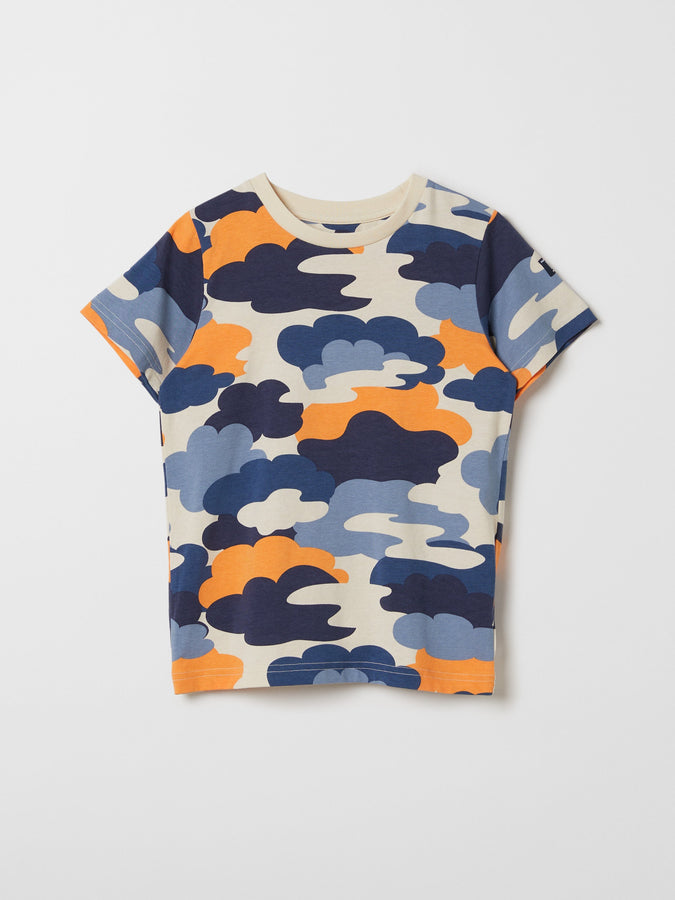 Cloud Print Kids T-shirt 5-6y / 116