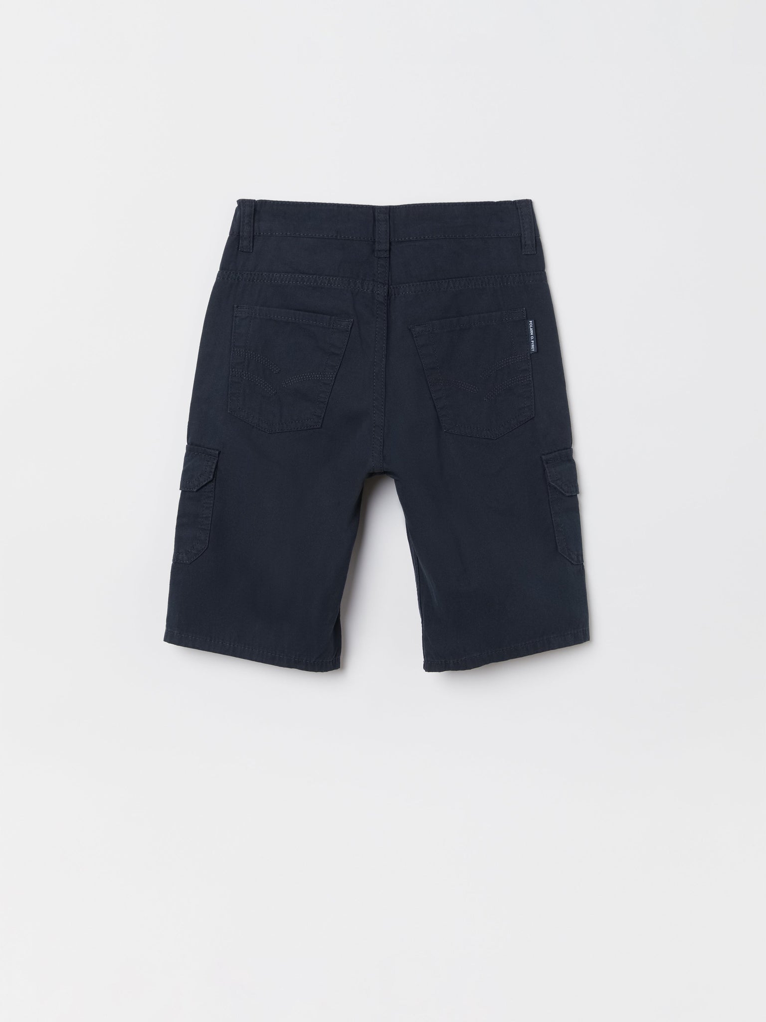 Organic Kids Cargo Shorts from the Polarn O. Pyret kidswear collection. Ethically produced kids clothing.