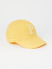 Kids Yellow Cotton Cap from the Polarn O. Pyret kidswear collection. Quality kids clothing made to last.
