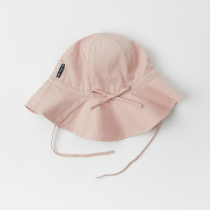 Kids Pink UV Sun Hat from the Polarn O. Pyret kidswear collection. Quality kids clothing made to last.