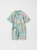 Sealife Print Kids UV  Swimsuit from the Polarn O. Pyret baby collection. Nordic kids clothes made from sustainable sources.