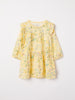 Ditsy Floral Baby Dress from the Polarn O. Pyret baby collection. Clothes made using sustainably sourced materials.
