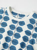 Leaf Print Cotton Kids Pyjamas from the Polarn O. Pyret kidswear collection. Nordic kids clothes made from sustainable sources.