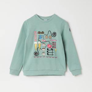 Sweet Treats Print Kids Sweatshirt from the Polarn O. Pyret kidswear collection. The best ethical kids clothes
