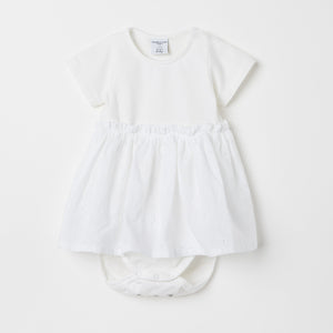 Embroidered Babygrow & Dress