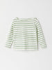 Organic Cotton Breton Stripe Baby Top from the Polarn O. Pyret baby collection. The best ethical kids clothes