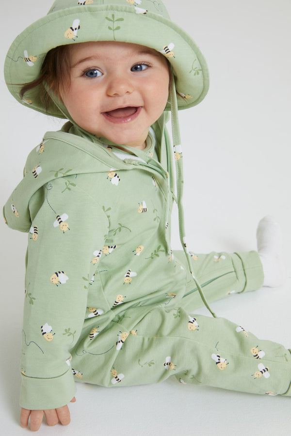 Bee Print Baby All-in-one 9-12m / 80