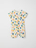 Ice Cream Print Cotton Baby Romper from the Polarn O. Pyret baby collection. The best ethical kids clothes