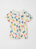 Ice Cream Print Kids T-Shirt from the Polarn O. Pyret kidswear collection. Ethically produced kids clothing.