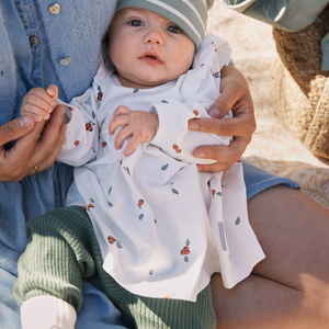 Striped Baby Beanie Hat