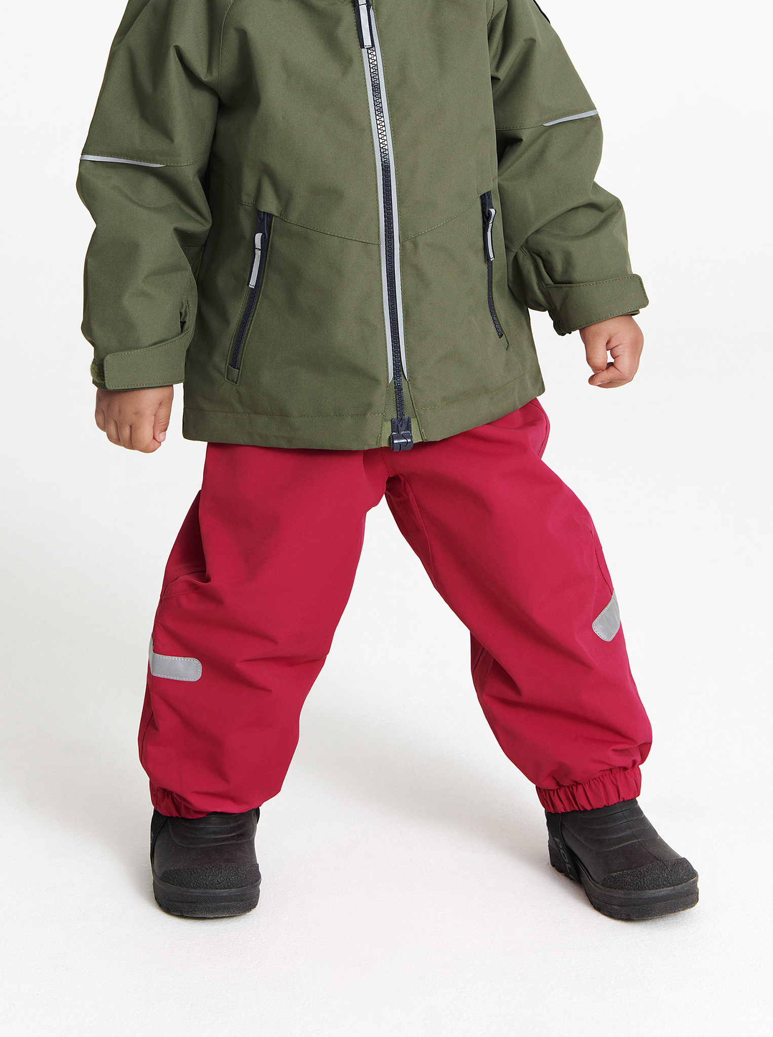 Waterproof Kids Jacket with Magnetic Zip