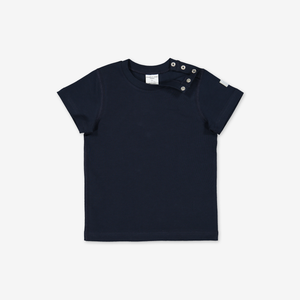 Organic Kids T-Shirt Navy Unisex 6m-12y