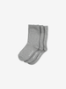 3 Pack Kids Socks grey, organic cotton comfortable polarn o. pyret
