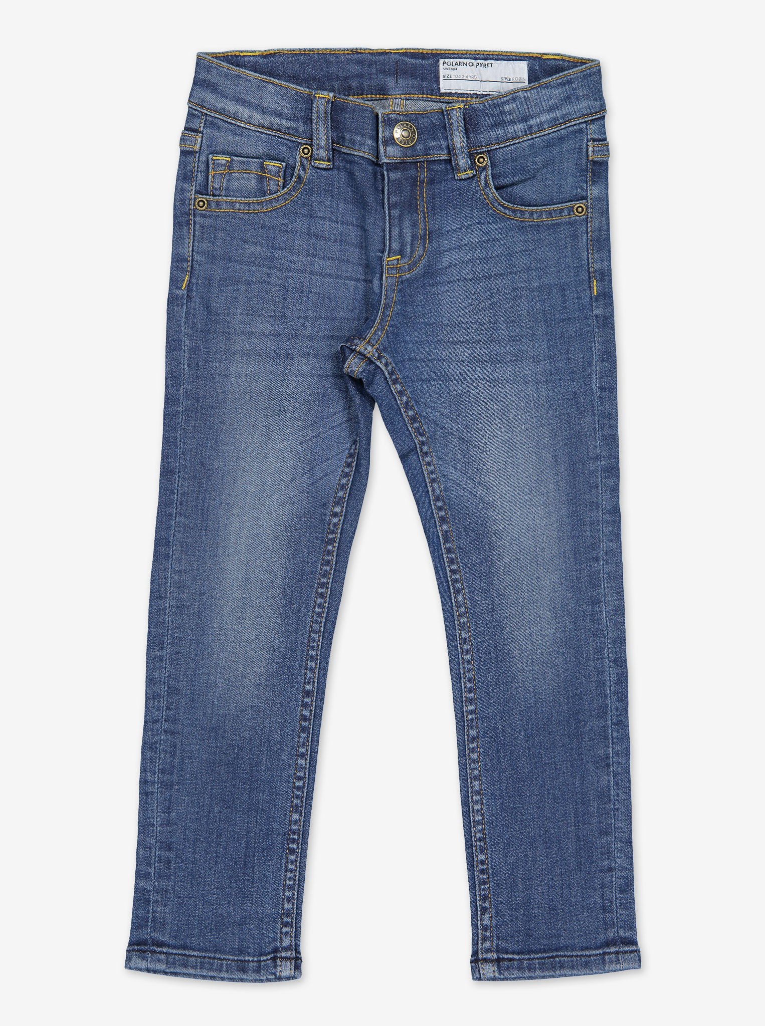 Slim Fit Kids Jeans Blue Unisex 2-12y