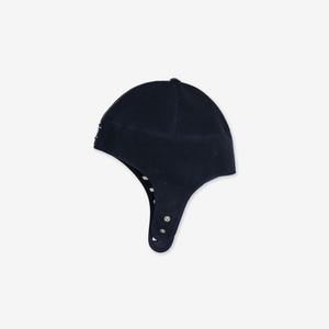 Wind Fleece Baby Hat---Navy---Unisex---1-24m