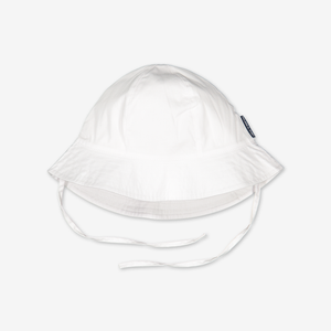 UV Kids Sun Hat---White---Unisex---1m-6y