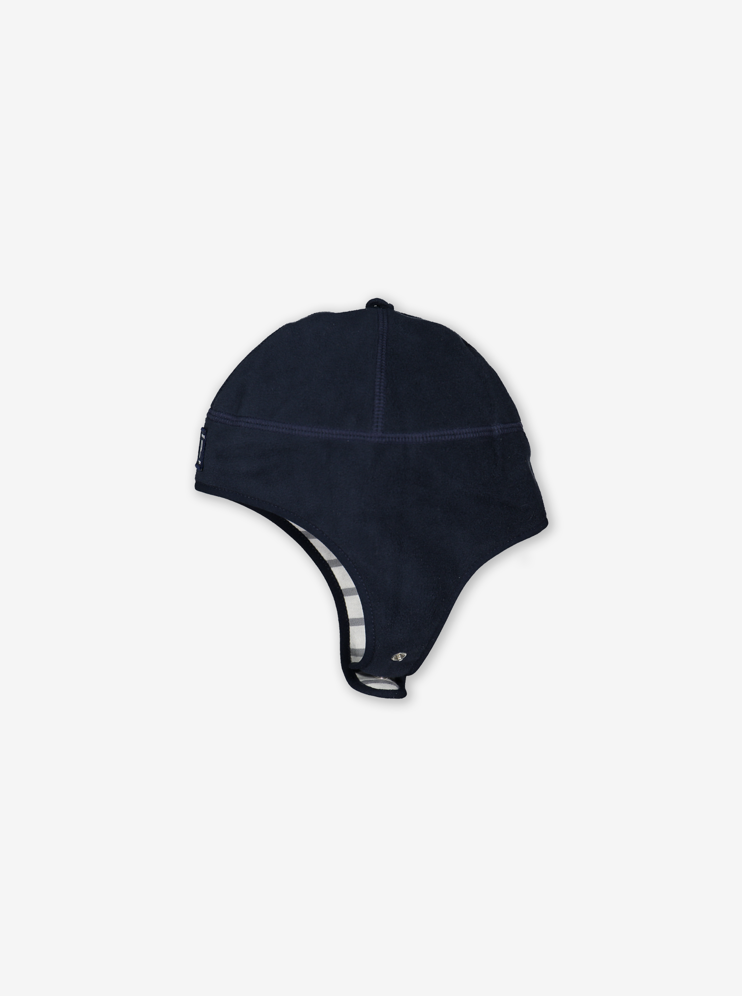 Wind Fleece Baby Hat---Navy---Unisex---1-12m