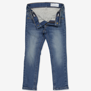 Lined Slim Fit Kids Jeans Blue Unisex 1-12y