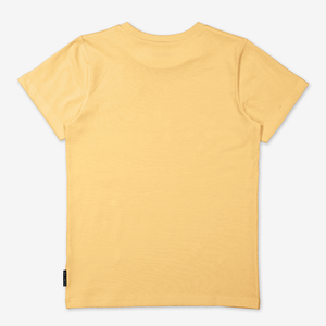 Organic Kids T-Shirt-Unisex-6-12y-Yellow