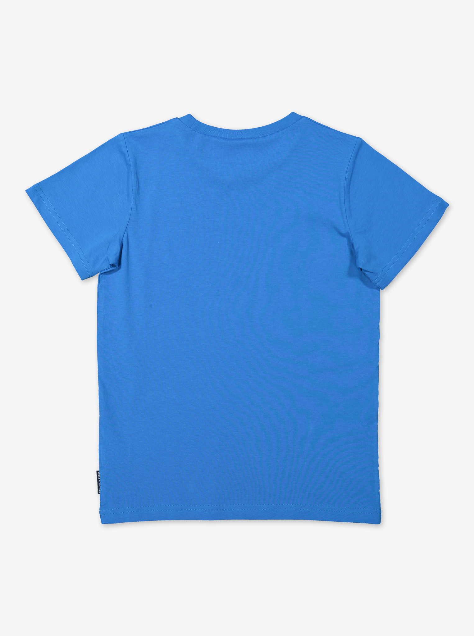 Organic Kids T-Shirt-Boy-6-12y-Blue
