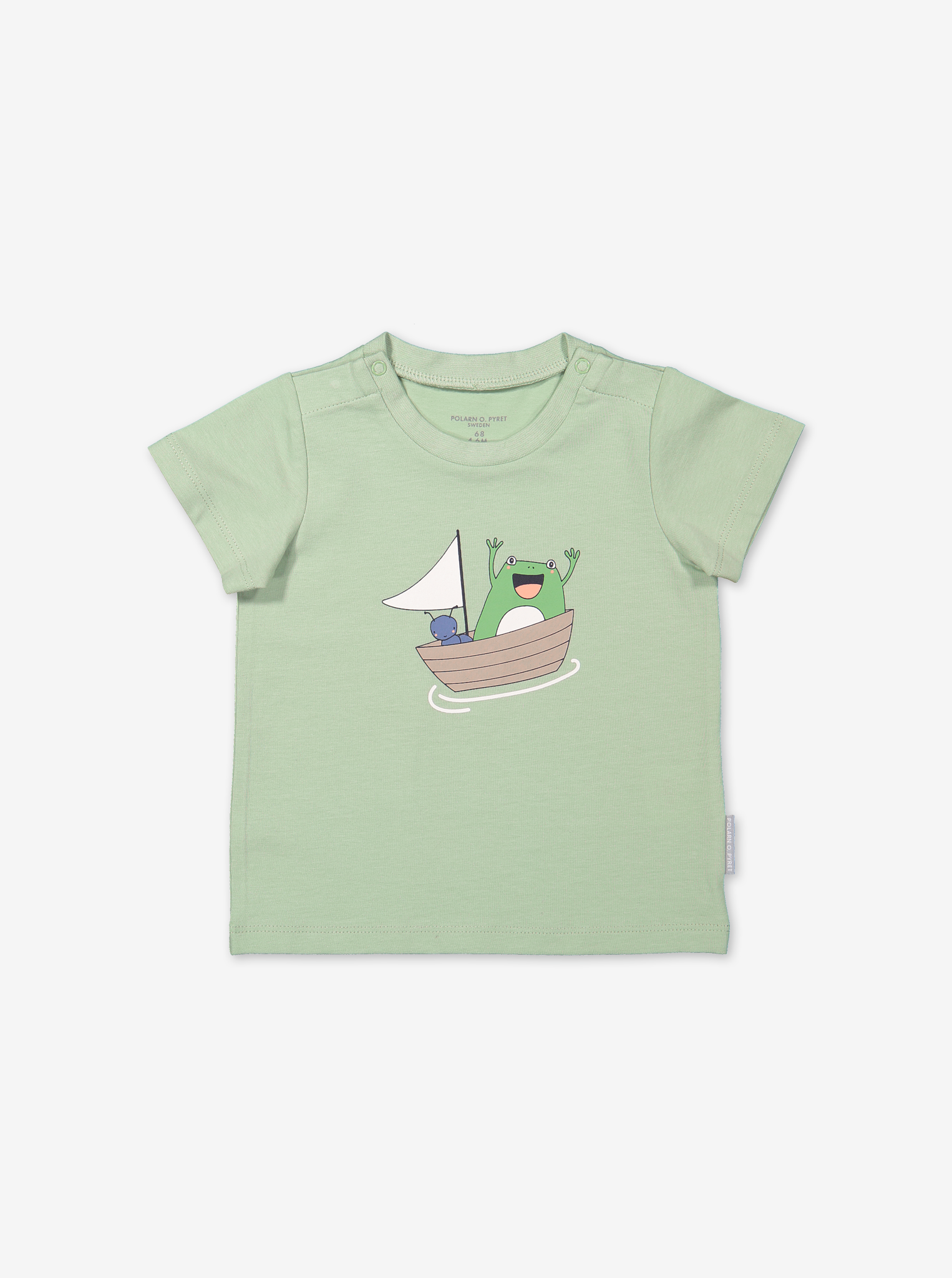 Organic Baby T-Shirt-Unisex-2m-1y-Green