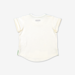 Pond Print Baby T-Shirt-Unisex-0-1y-White