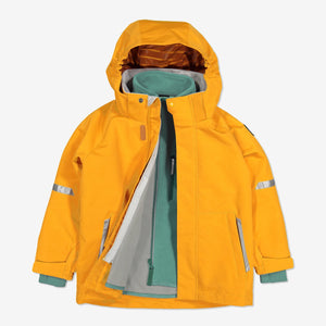 Kids Waterproof Fleece Jacket-9m-10y-Blue-Boy