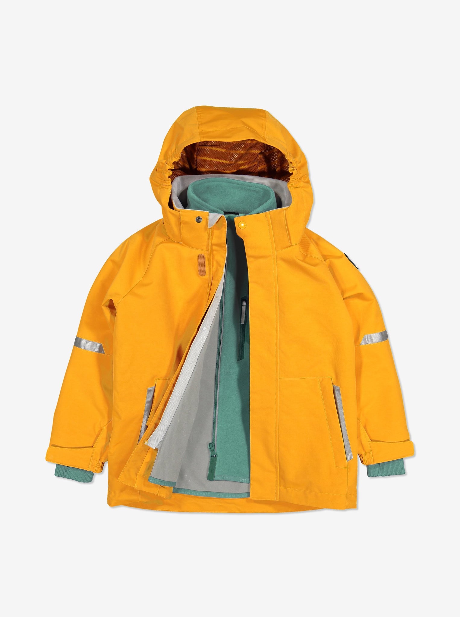 Waterproof Kids Shell Jacket-9m-10y-Yellow-Unisex